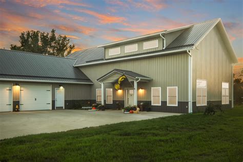 metal barns houses|metal buildings with attached homes.